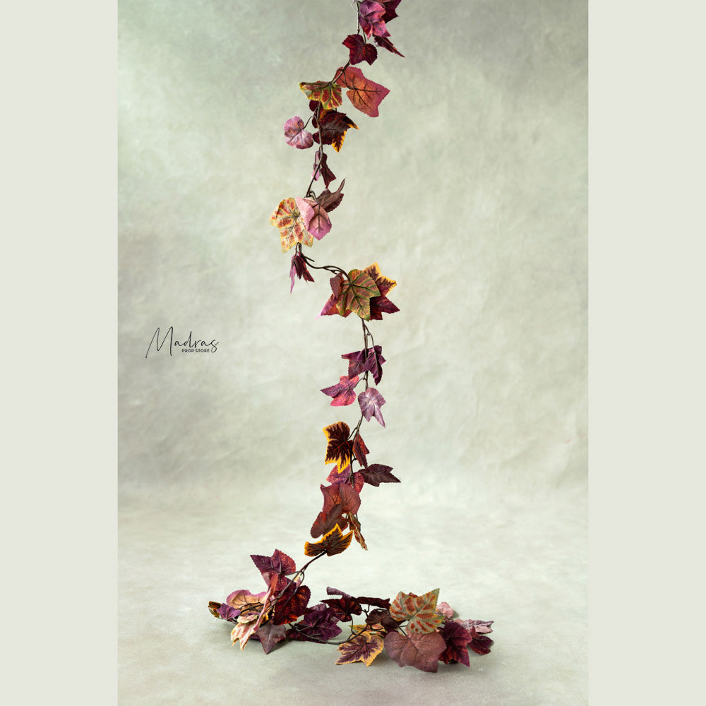 Dried fall leaves creeper : Baby Props