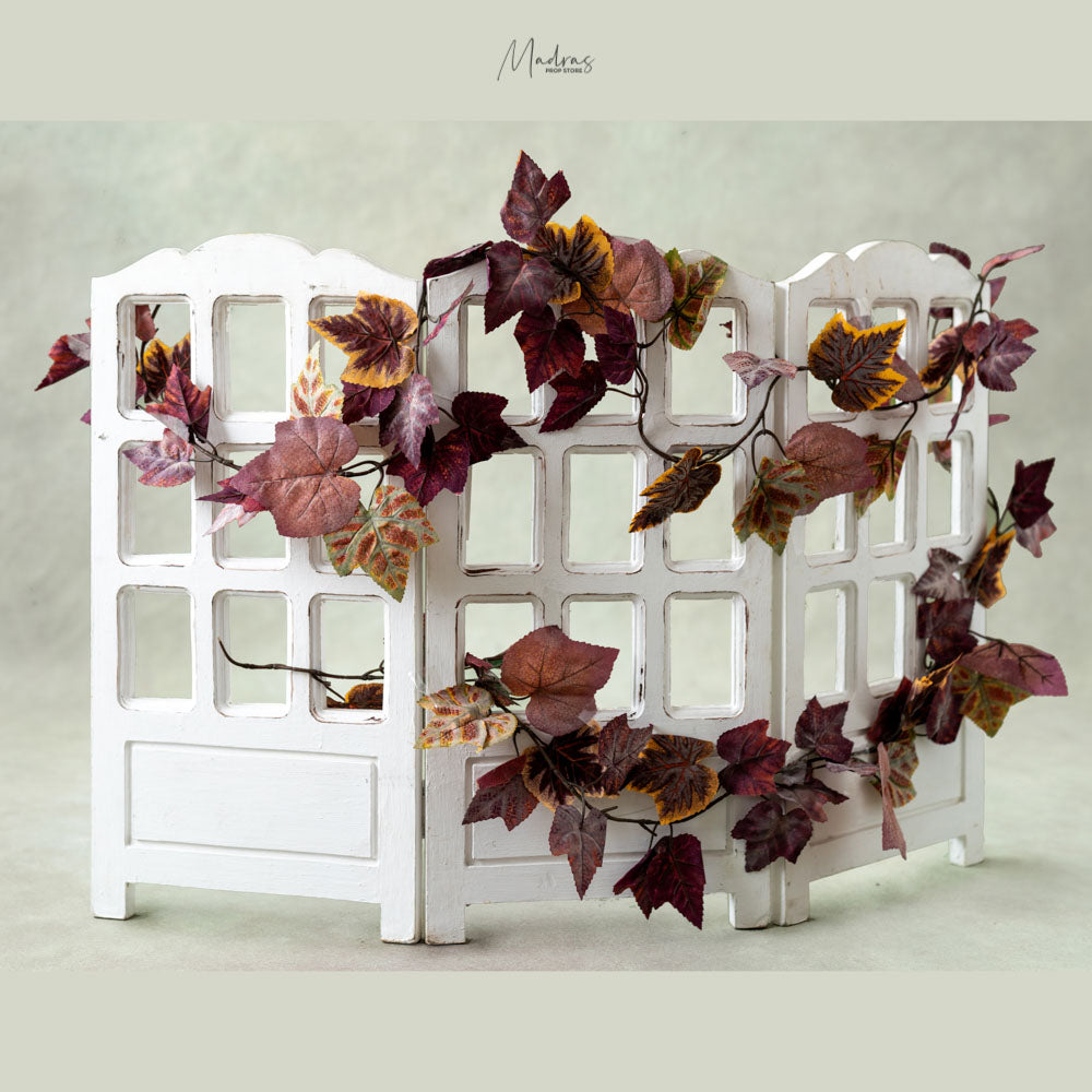 Dried fall leaves creeper : Baby Props