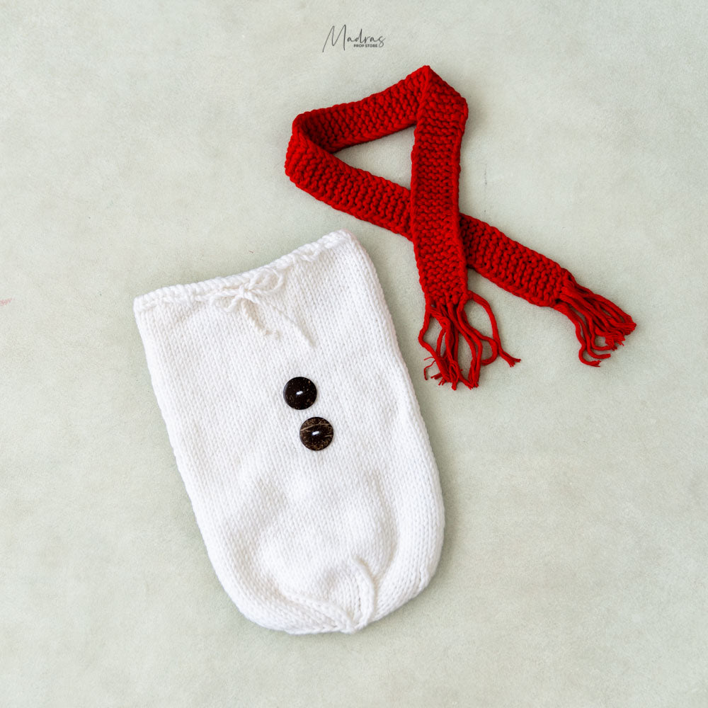 Pouch Wrap With Scarf- Baby props