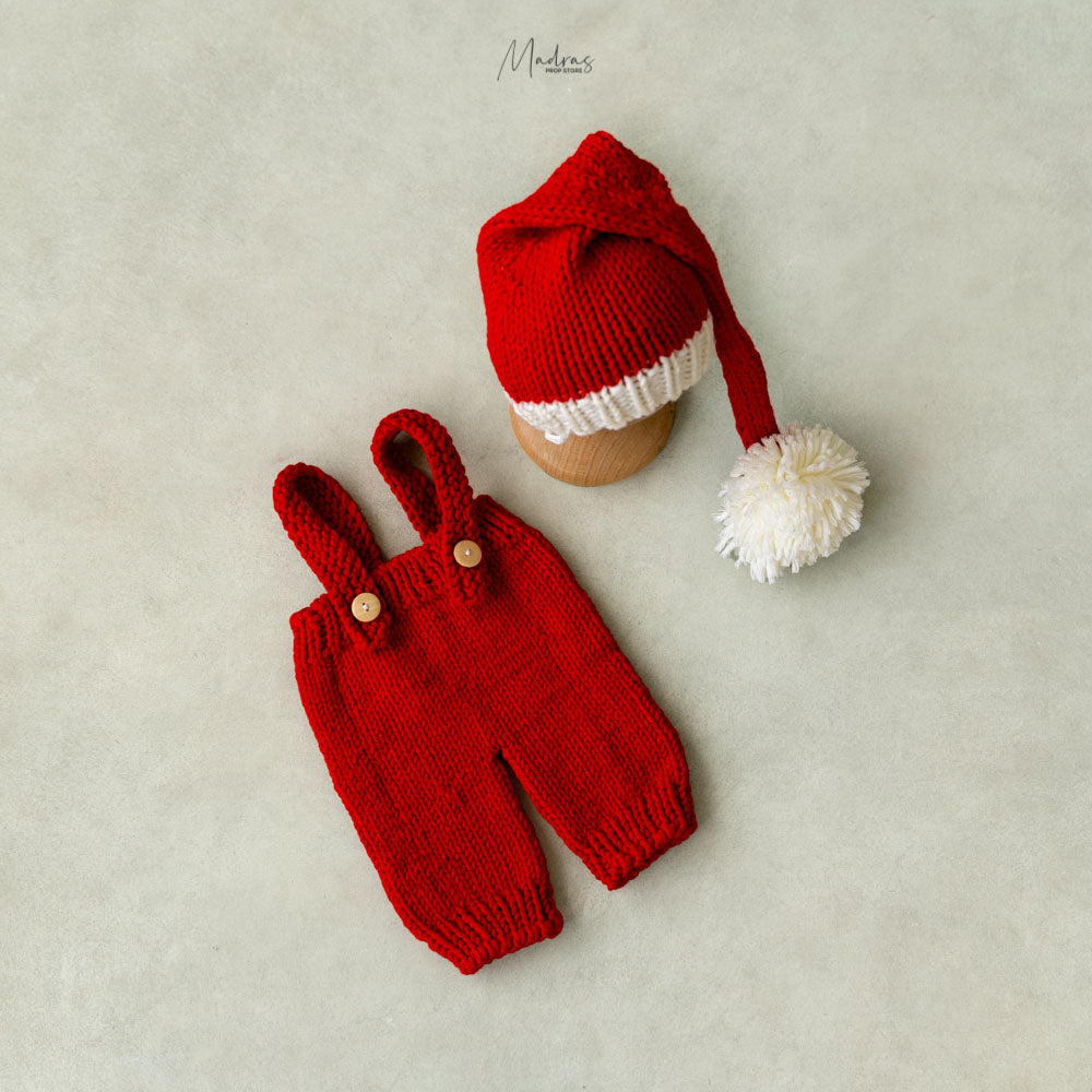 Santa Outfit- Baby props