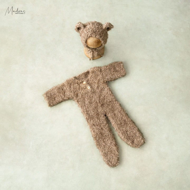 Woolen Bear Outfit : Baby Props