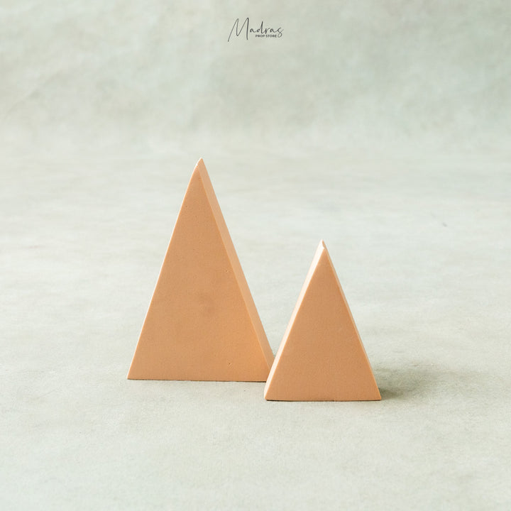 2 Pc Triangle Props Set For Product Shoot