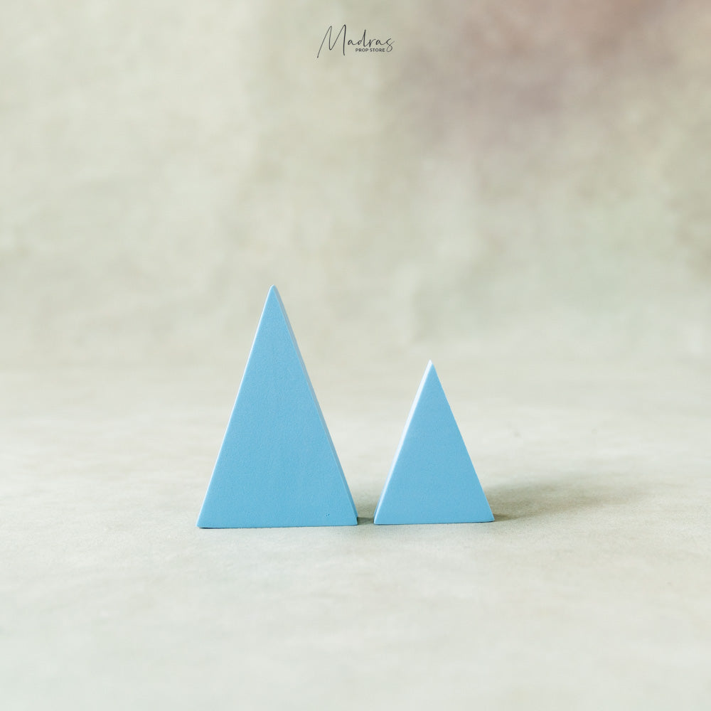2 Pc Triangle Props Set For Product Shoot