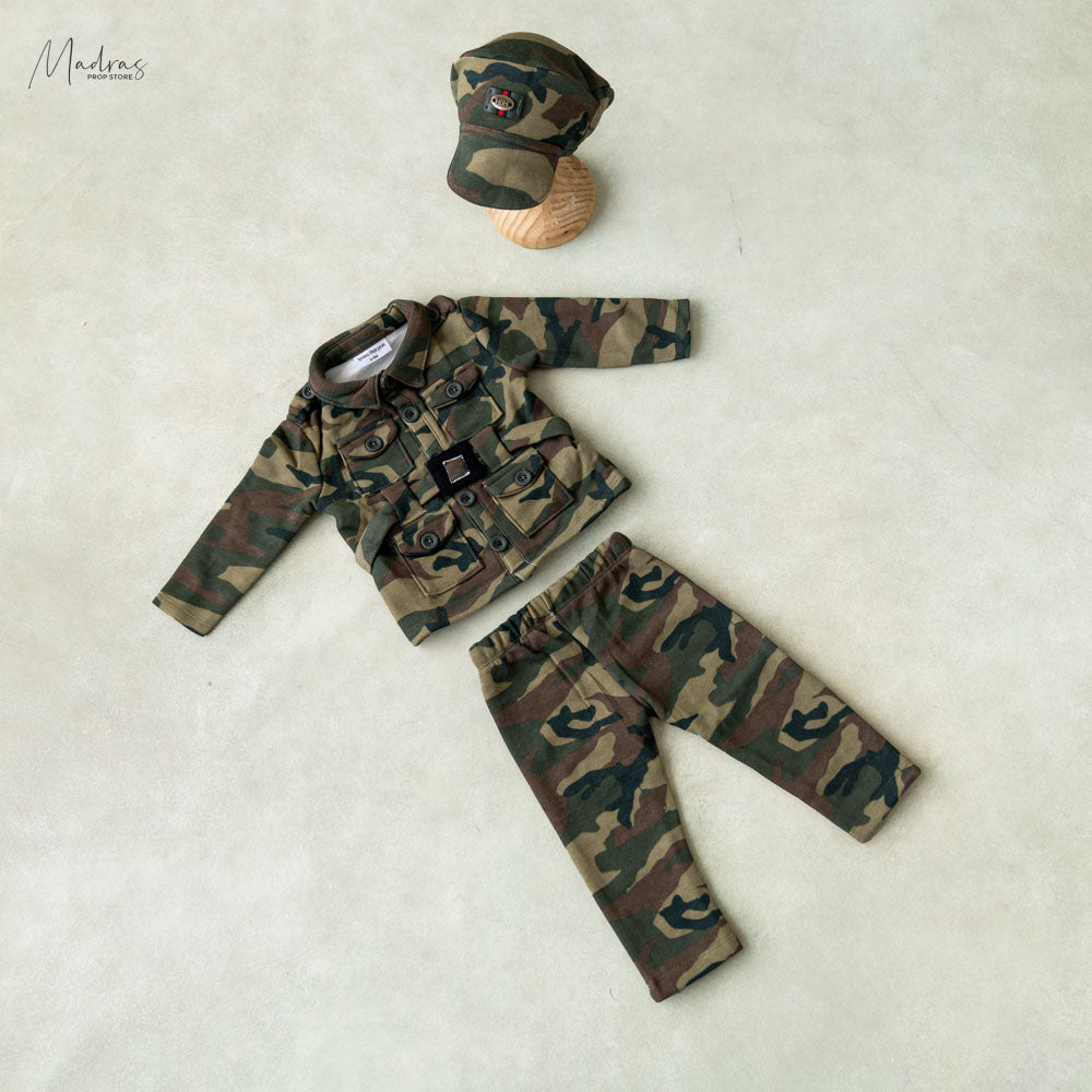 Army Outfit : Baby Props