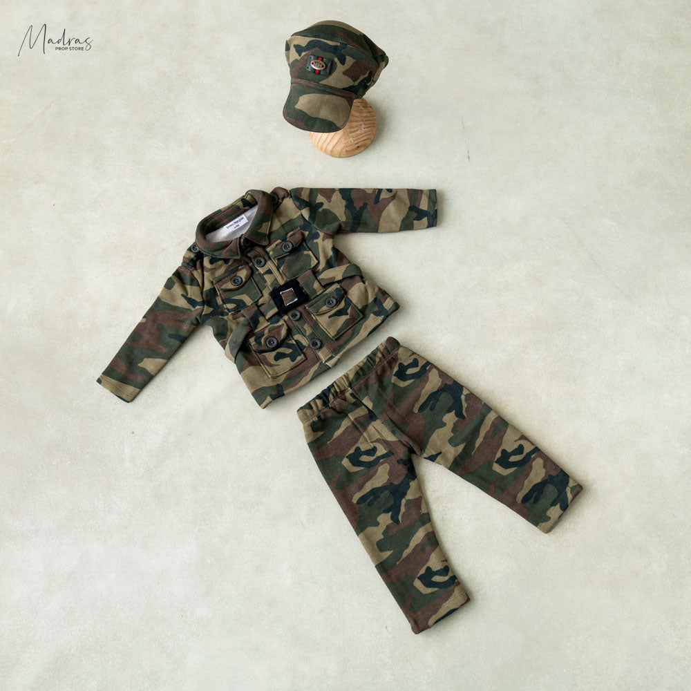 Army Outfit- Baby Props