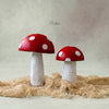 Handmade Mushrooms Set of 2 (Shipping Extra)