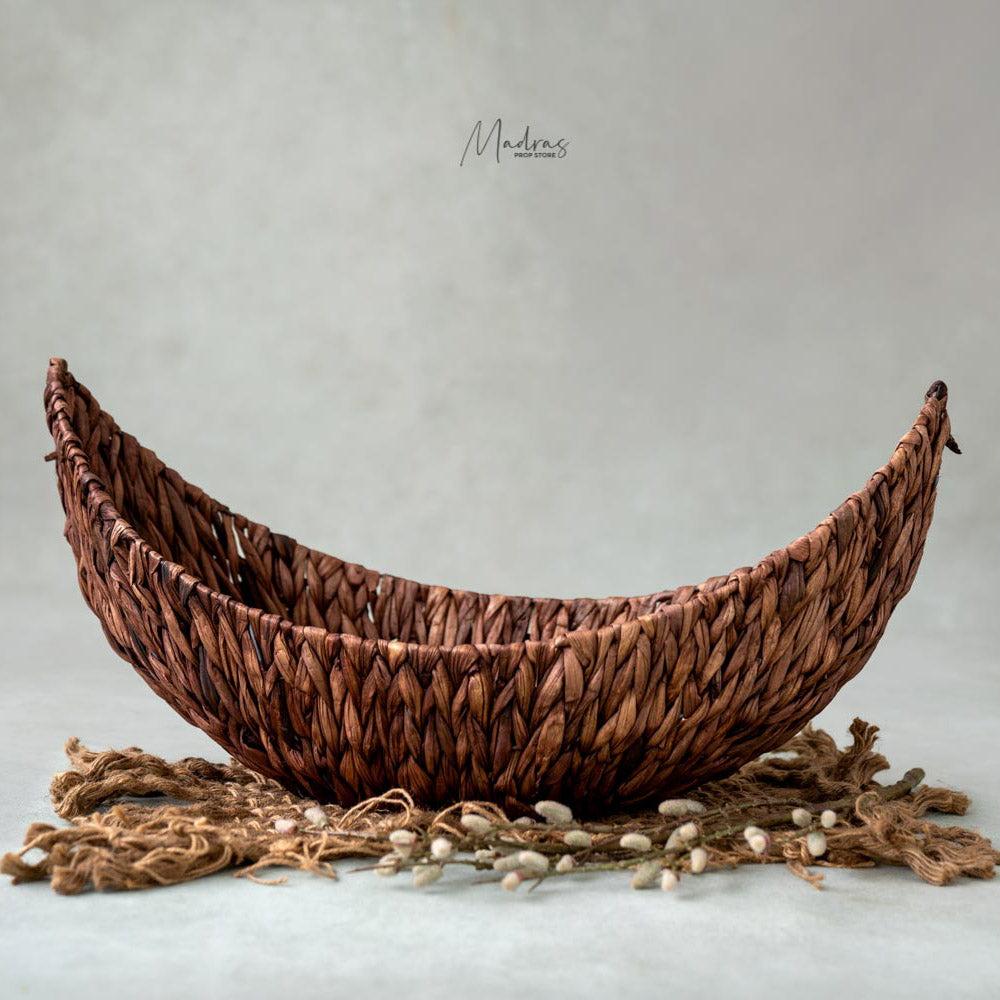 Woven Boat : Baby Props