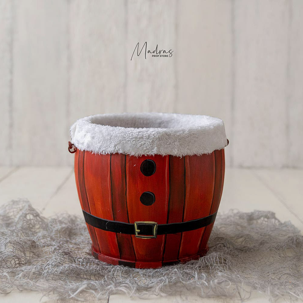 X mas bucket : Baby props