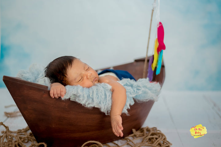 Wooden Boat Prop : Baby Props