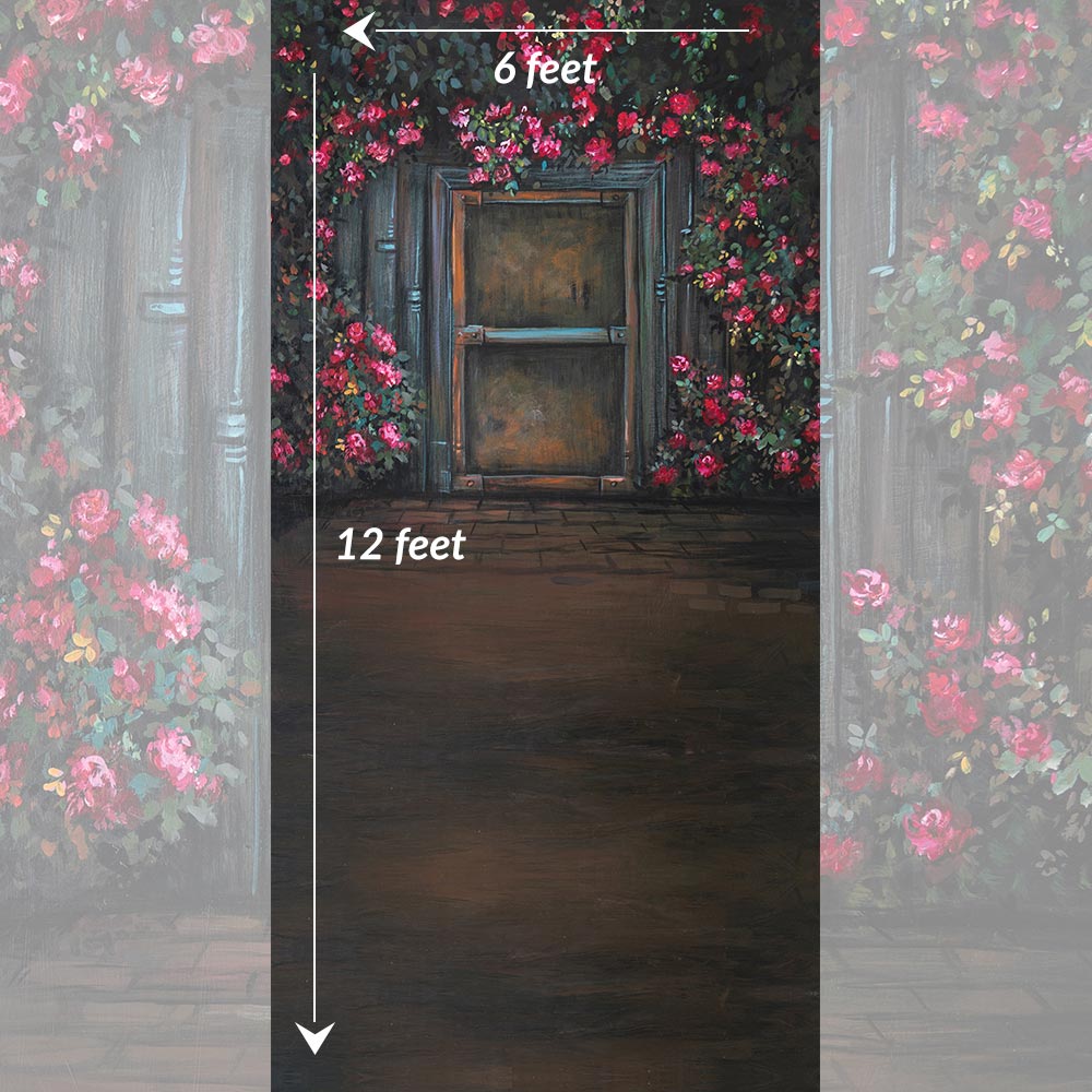 Bougainvillea Doorway - Maternity Backdrops