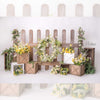 Draped Picket Fencing - Baby Printed Backdrops