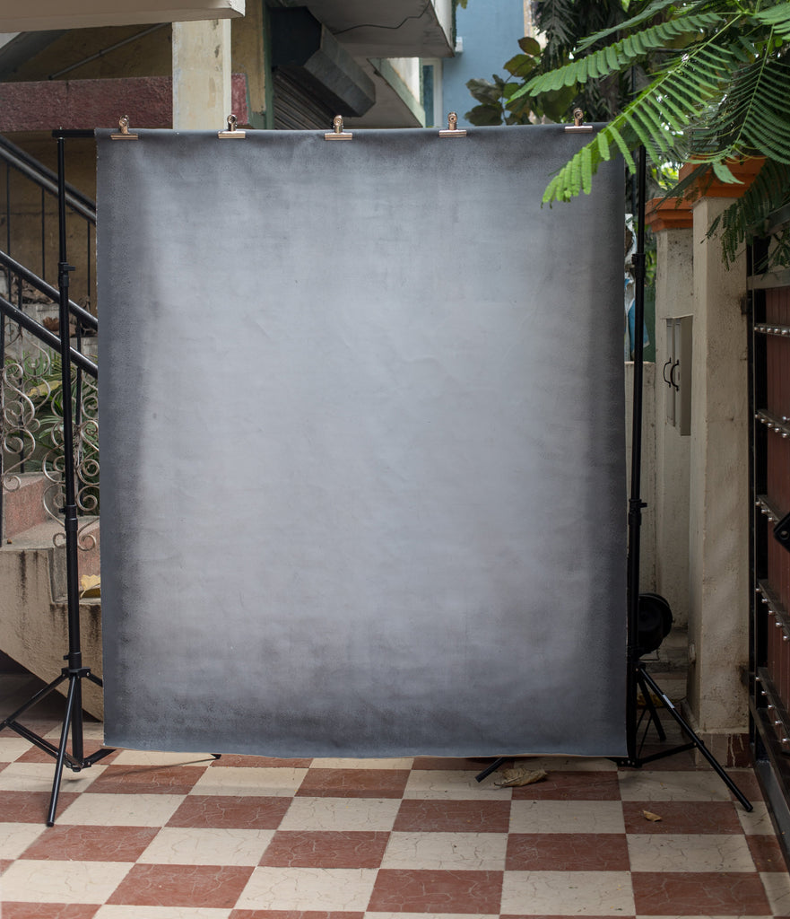 Grey Canvas - Baby Painted Backdrops
