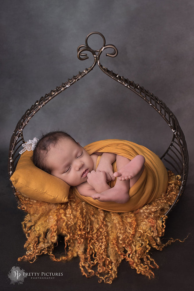 Newborn Brass Swing - Baby Props