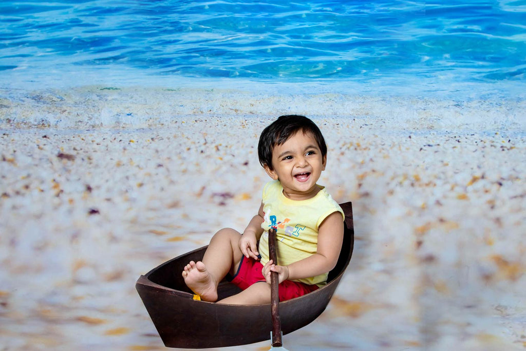 Beach - Baby Printed Backdrop