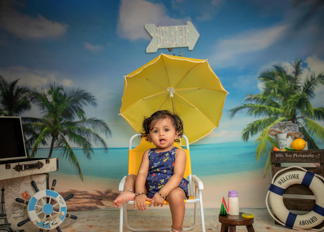 Beach Lounge Chair : Baby Props