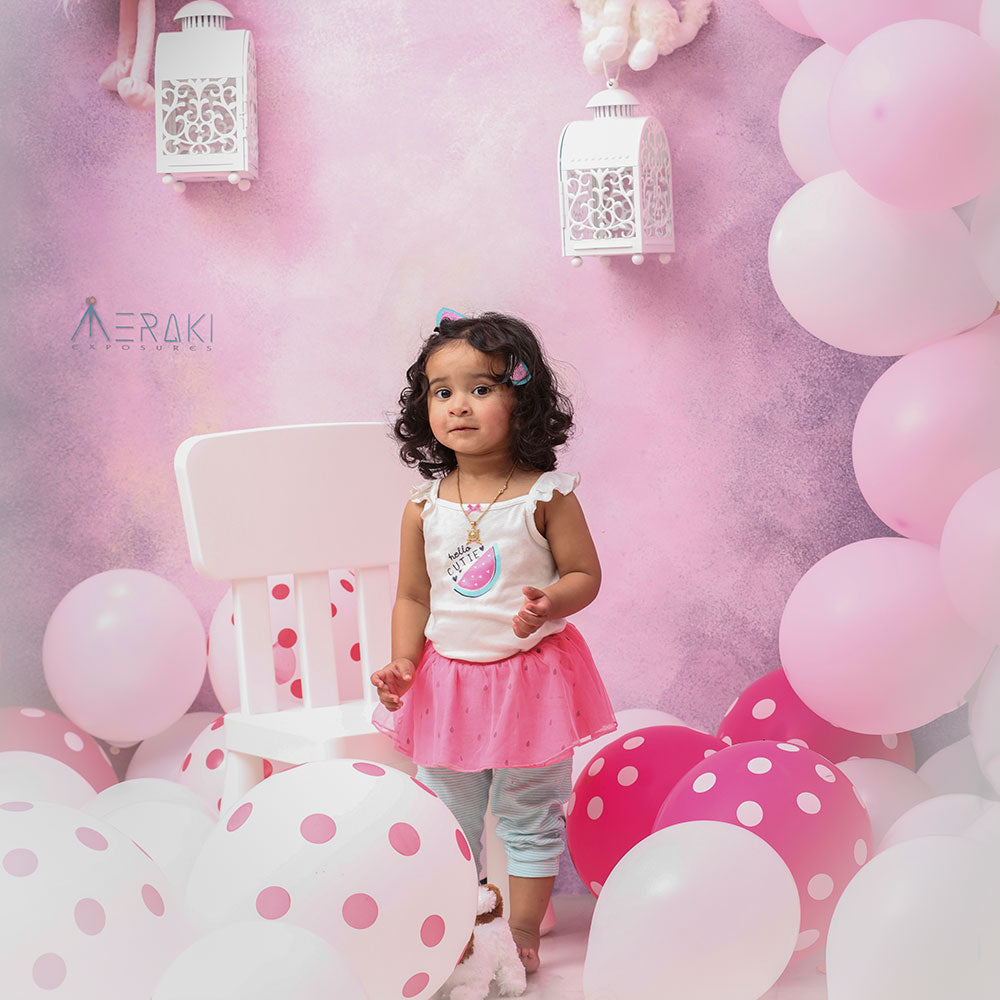 Lilac Canvas - Baby Painted Backdrops