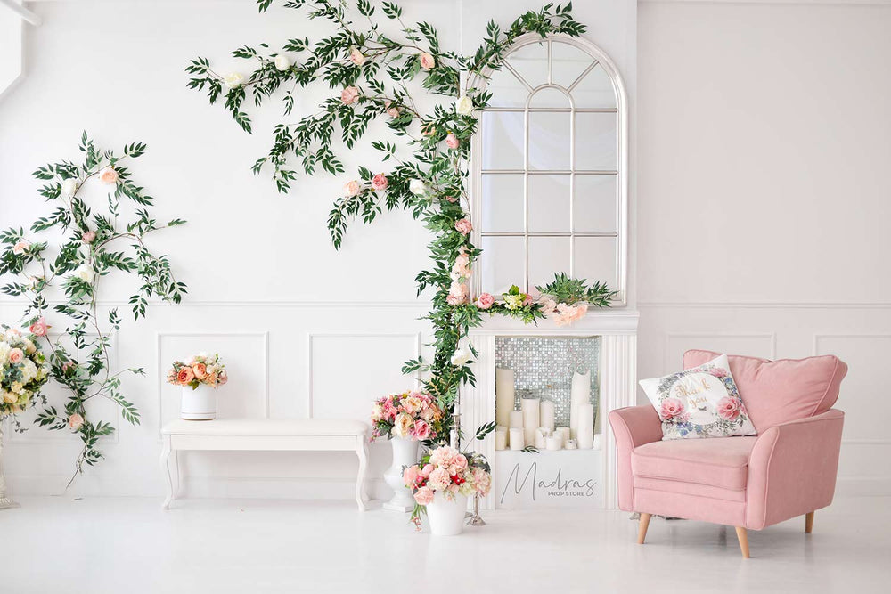 Pretty Living Room : Baby Backdrops