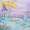 Miko In Wonderland - Printed Backdrop - Fabric - 5 by 6 feet