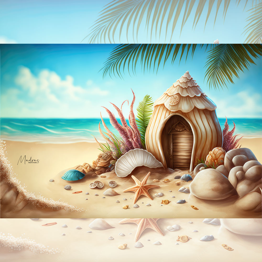 Moana's Paradise - Printed Backdrop 