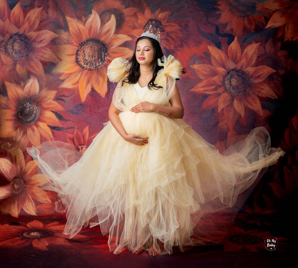 Sunflower : Maternity Backdrops