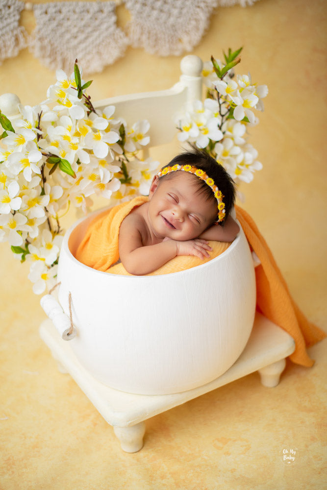 Pumpkin Bucket - Baby Props