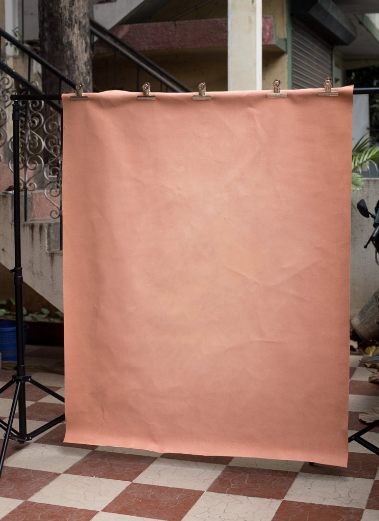 Orange Canvas - Baby Painted Backdrops