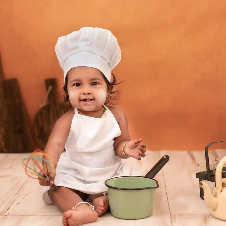 Orange Canvas - Baby Painted Backdrops