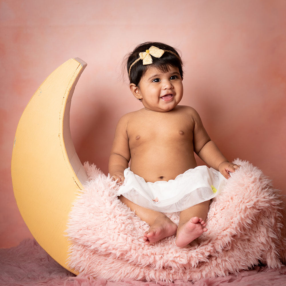 Peachy Pink Canvas - Painted Fashion Backdrops