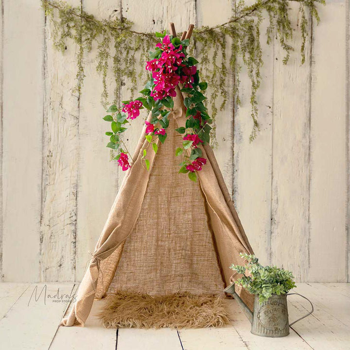 Jute Tent : Baby Props