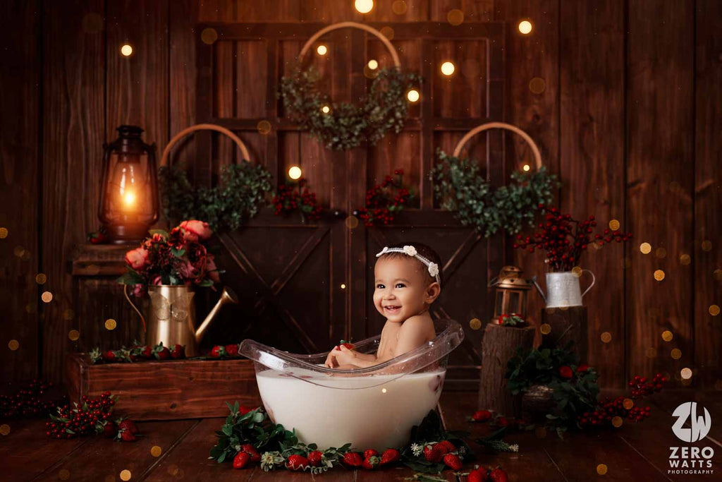 Baby Milk Bath Tub - Baby Props