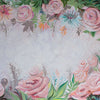 Rainbow Garden - Printed Backdrop - Fabric - 5 by 6 feet