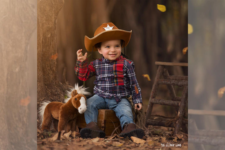 Rustic Log Ladder : Baby Props