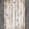 Sanded Whitewood - Style#2 - Printed Backdrop - Fabric - 5 by 7 feet