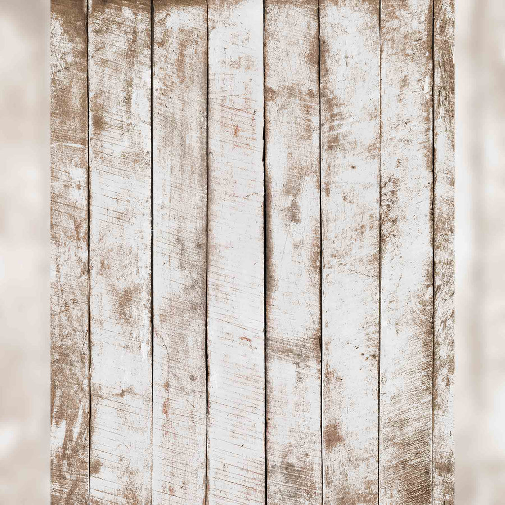 Sanded Whitewood - Baby Printed Backdrop - Style#1