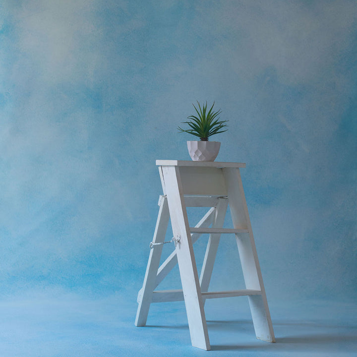 Sky Blue Canvas - Painted Fashion Backdrops