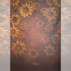 Sunflower - Fabric Printed Backdrop - 8 by 10 Feet