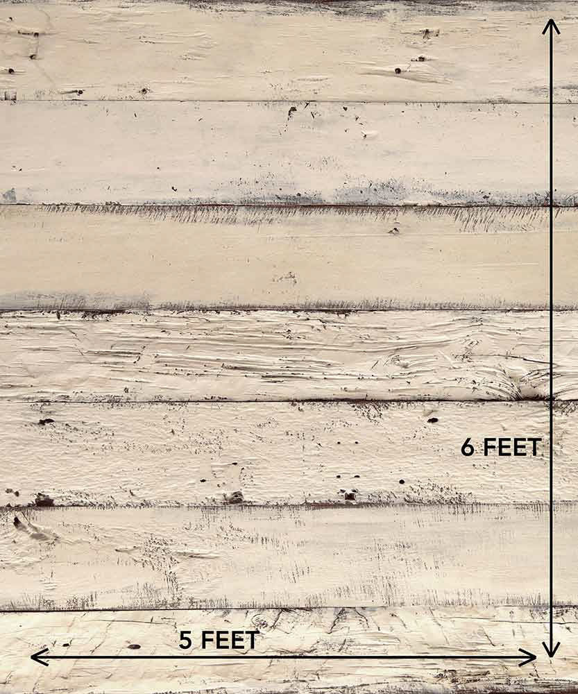 Vintage Cream Wood : Baby Backdrops