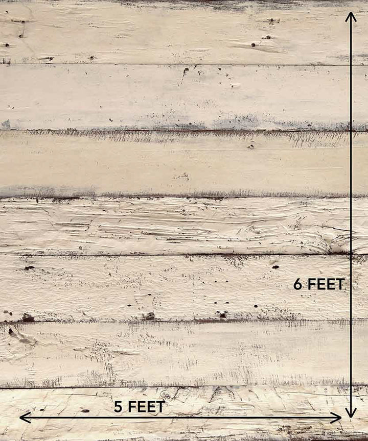 Vintage Cream Wood : Baby Backdrops
