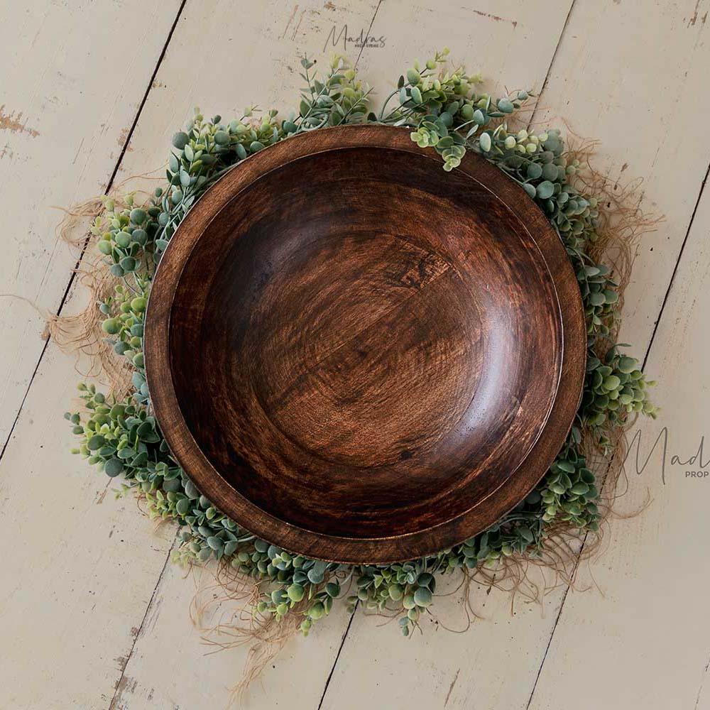 Rustic Wooden Bowl