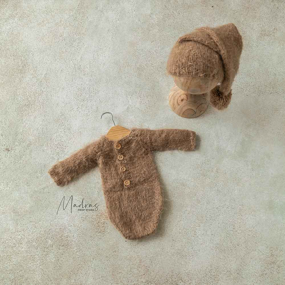 Newborn Bear Outfit Type 1 - Baby Props