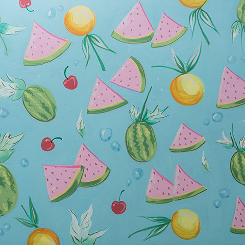 Watermelon - Printed Backdrop - Fabric - 5 by 6 feet
