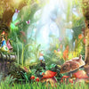 Wonderland - Printed Backdrop - Fabric - 5 by 7 feet