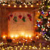 Xmas Bokeh - Baby Printed Backdrops