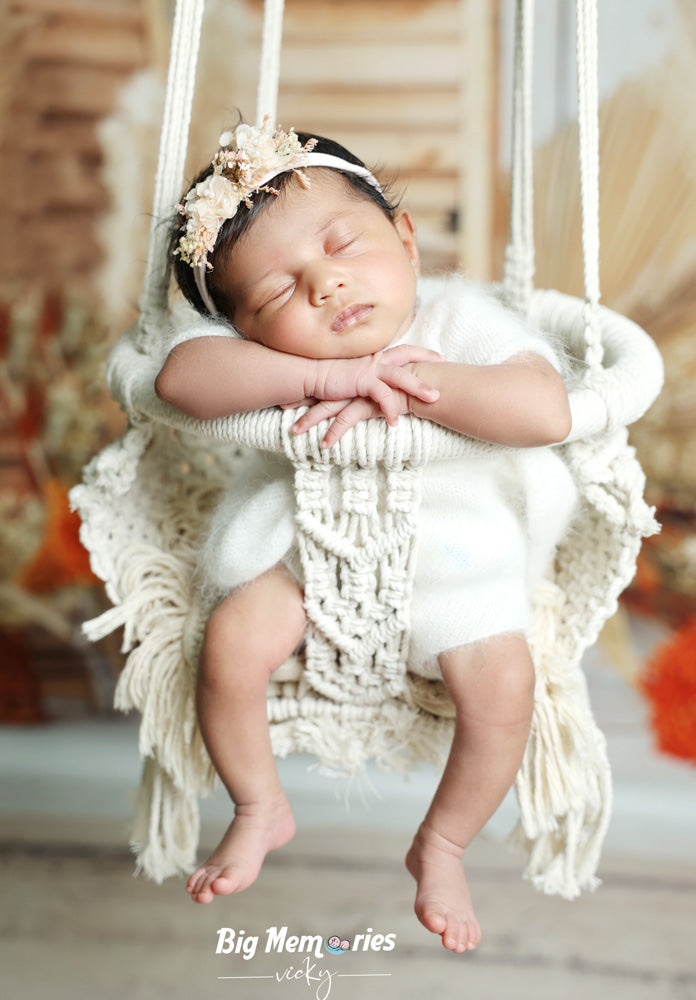 Macrame Swing : Baby Props