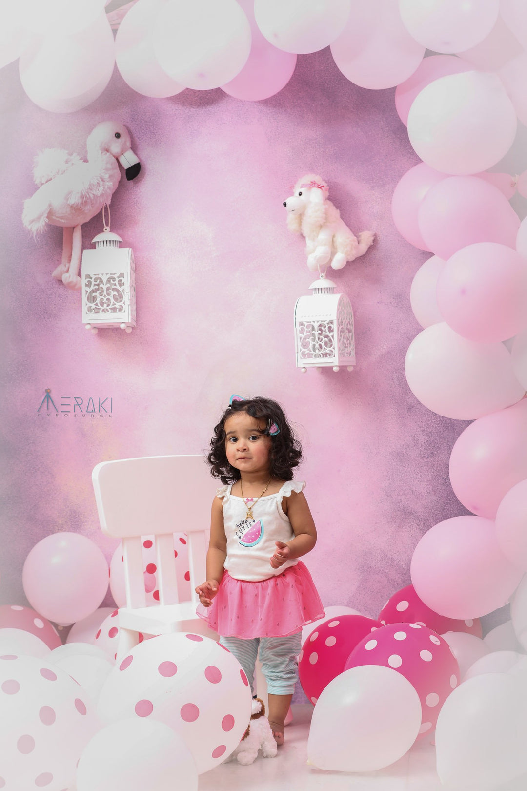 Lilac Canvas - Baby Painted Backdrops