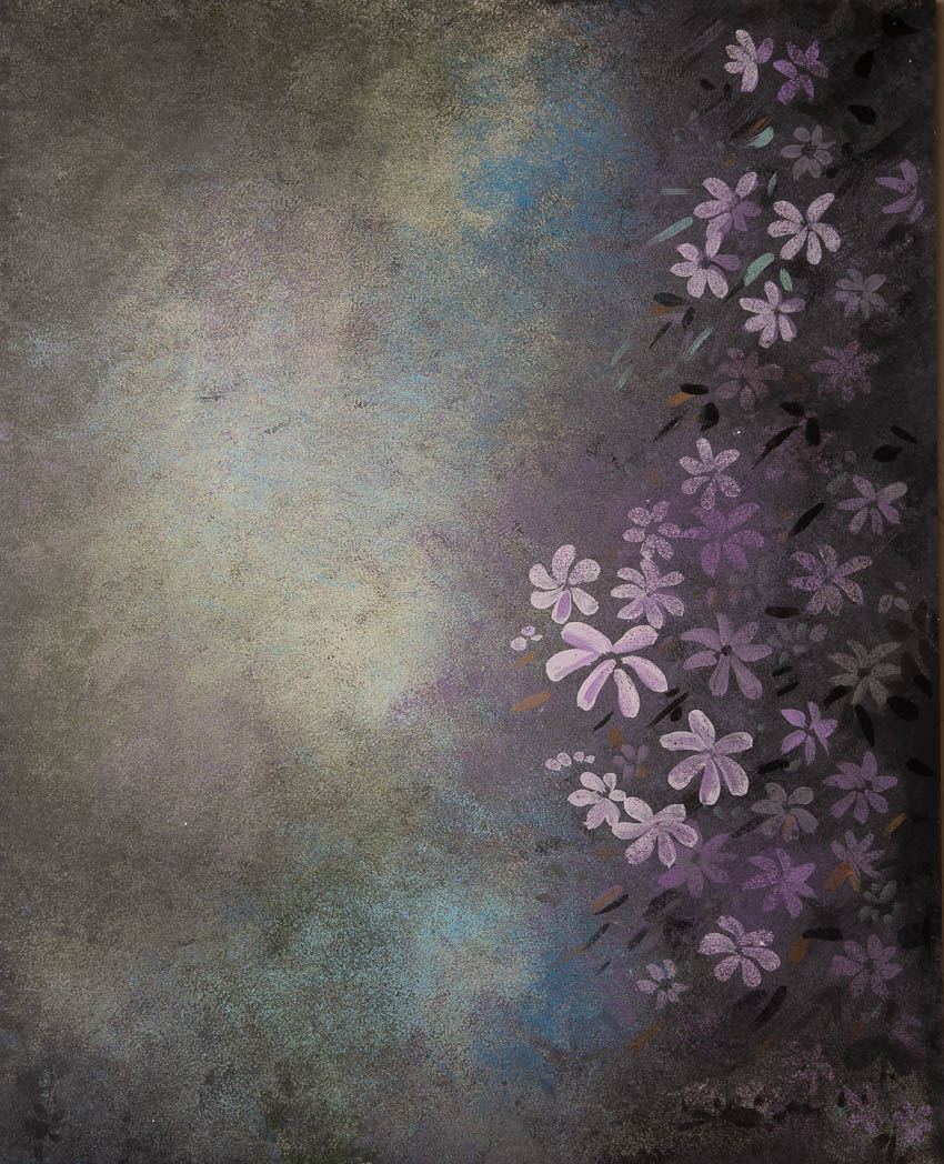 Floral Spray : Baby Backdrops