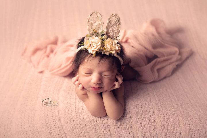 Bunny Headband : Baby Props