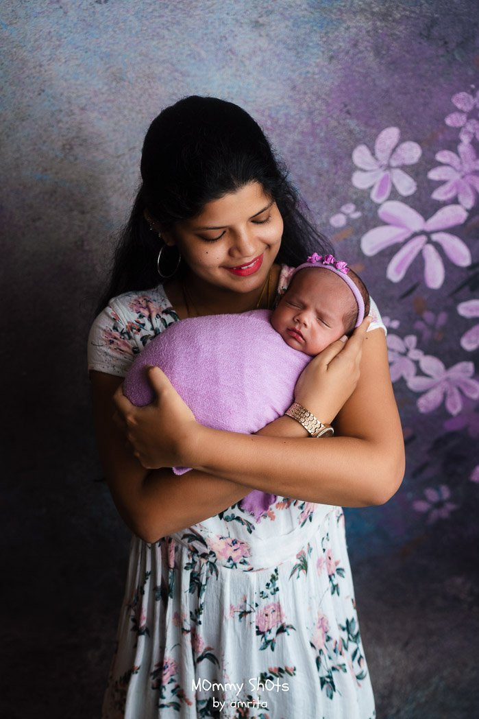 Floral Spray : Baby Backdrops