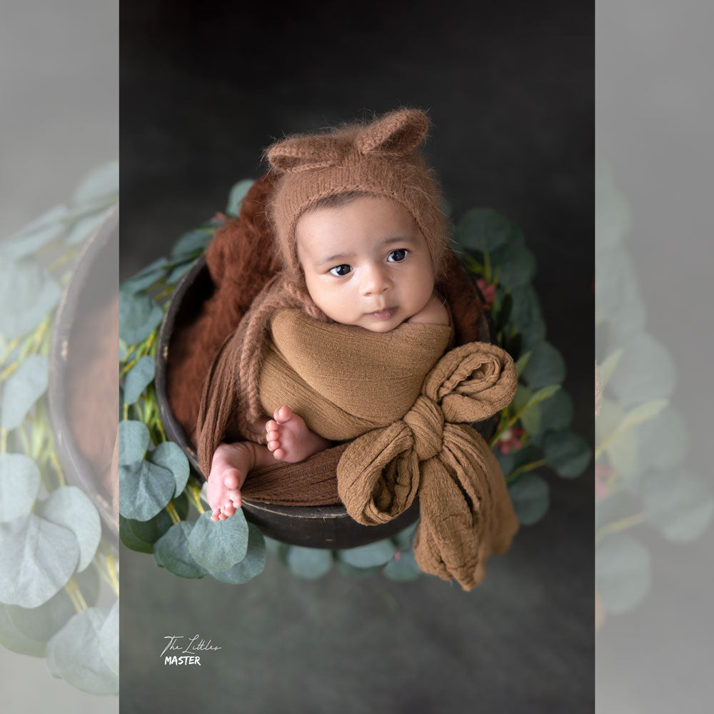  Rustic Green Draper : Baby Props